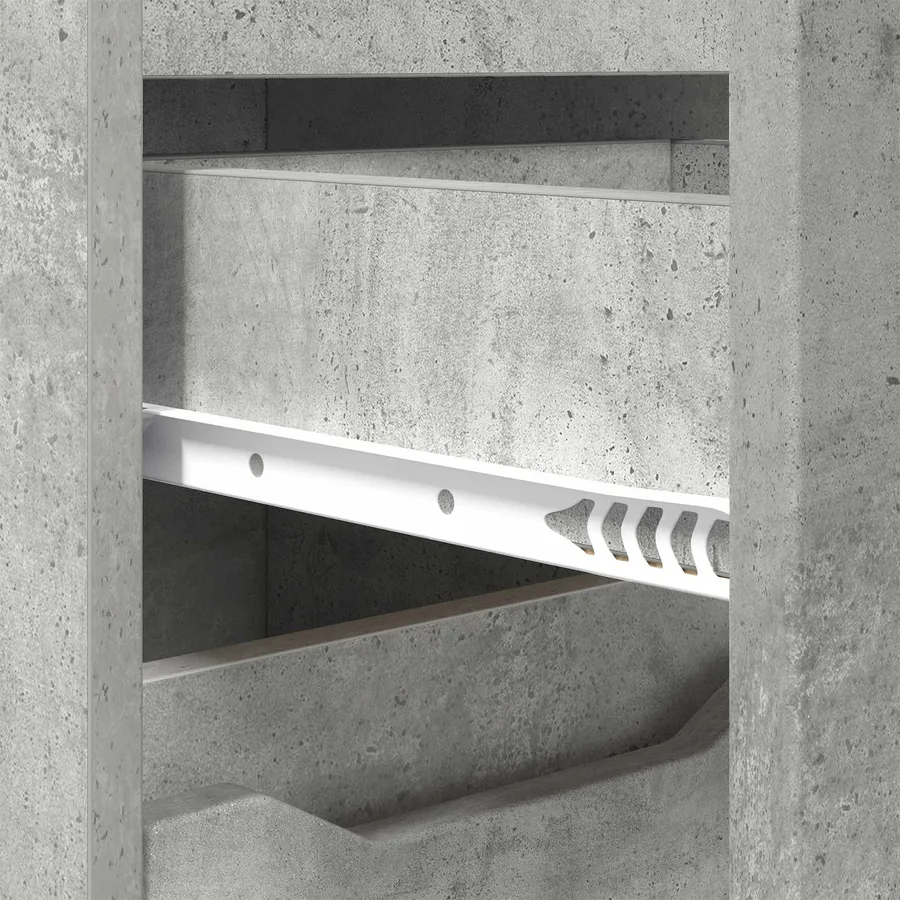 Cabinet de salle de bain Gris béton 30,5 x 30 x 101 cm - 10