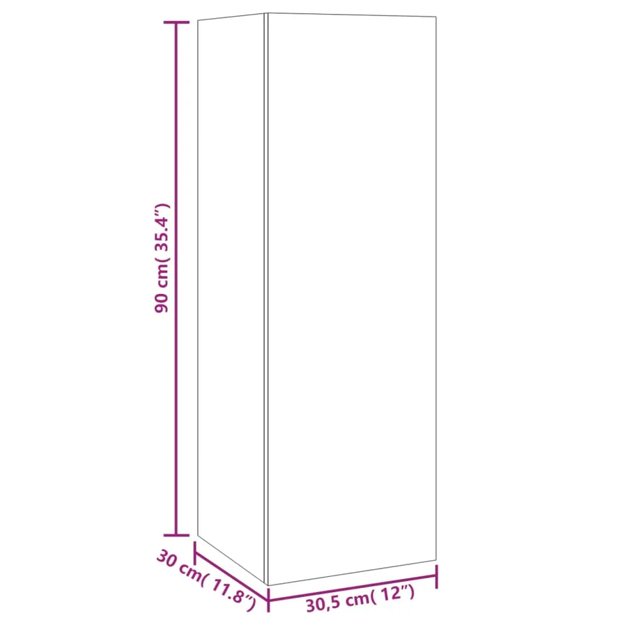 Ensemble de meubles TV 6 pcs Chêne sonoma Bois d'ingénierie - 13