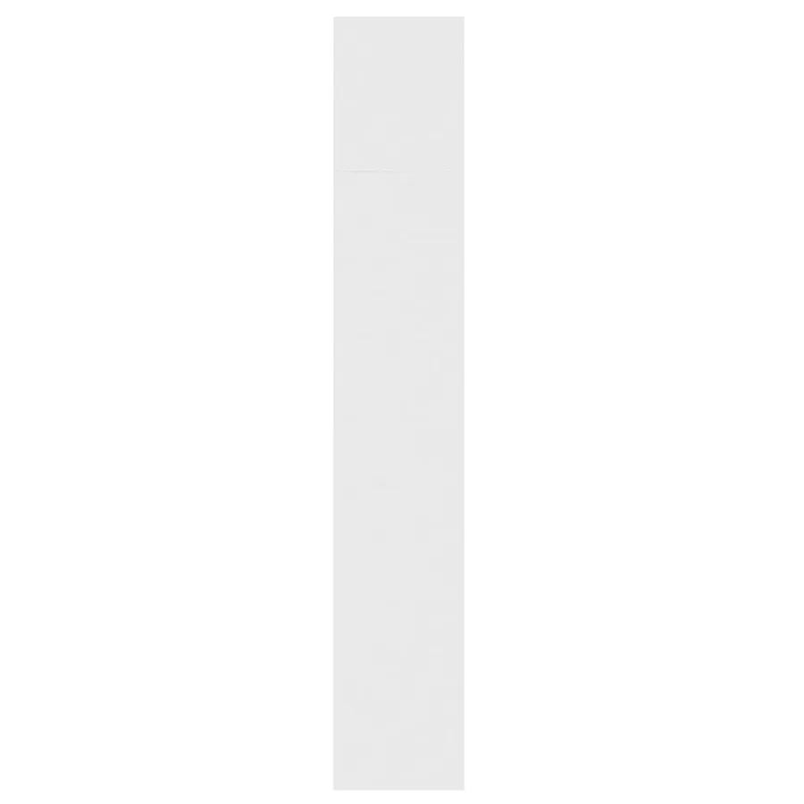 Ensemble de bibliothèque/meuble TV 3 pcs Blanc 180x30x180 cm - 5