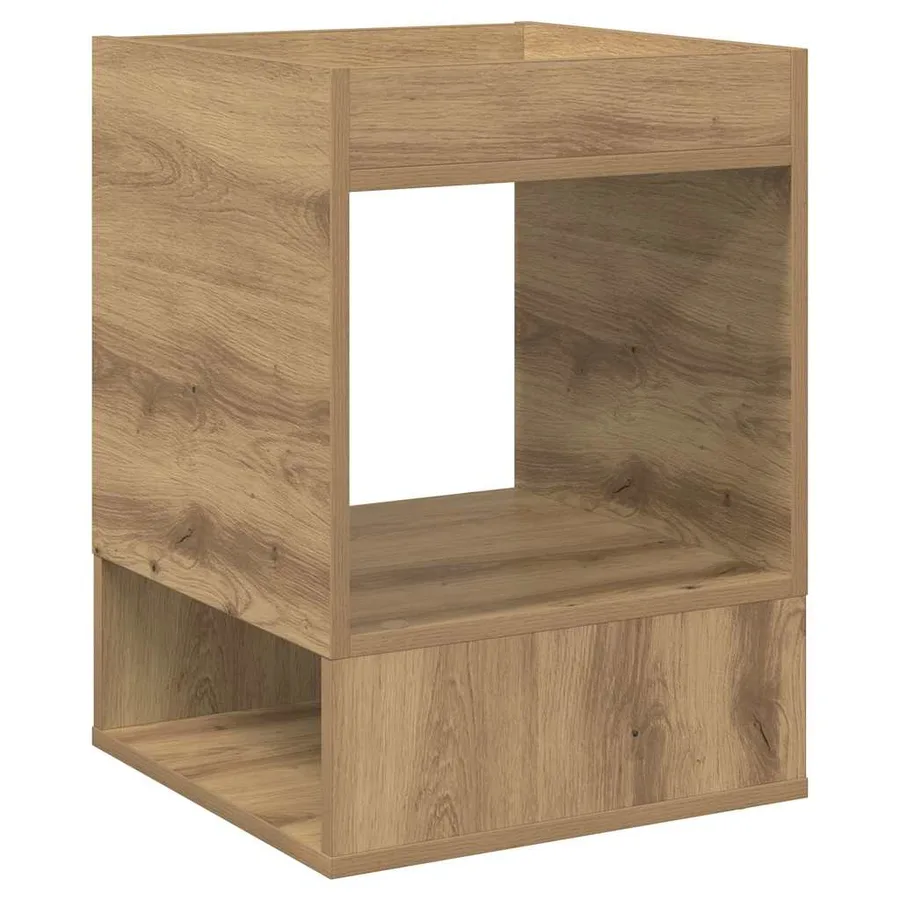 Table d'appoint 2 pc Chêne artisanal 40 x 40 x 56 cm - 5