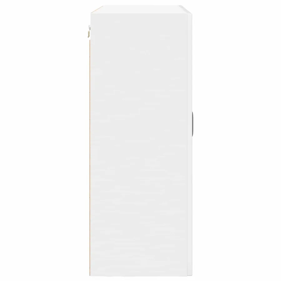 Meuble mural PORTO Blanc brillant 80 x 31 x 80 cm - 7