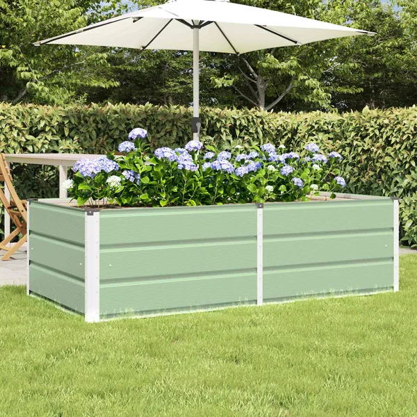 Jardinière Vert 160 x 80 x 45 cm Acier