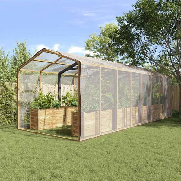 Couverture pour plantes Transparent 6 x 10 m PE