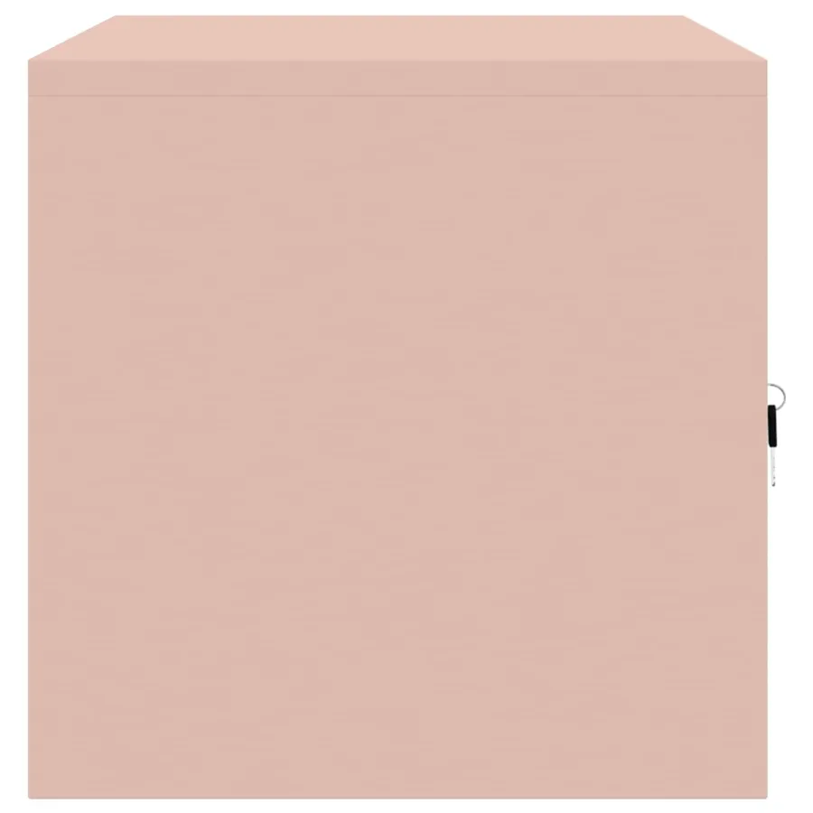 Armoire de rangement Rose 80 x 40 x 40 cm Acier - 7