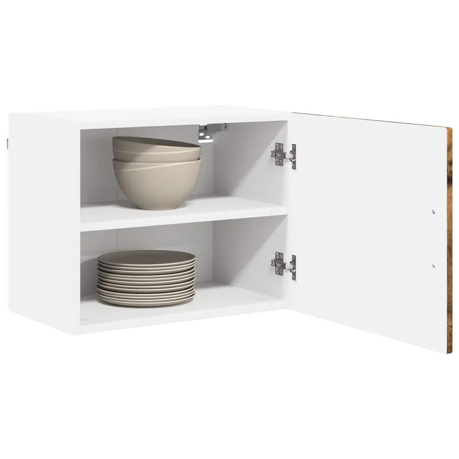 Meuble mural PORTO 2 pcs Bois ancien 50 x 31 x 40 cm - 3
