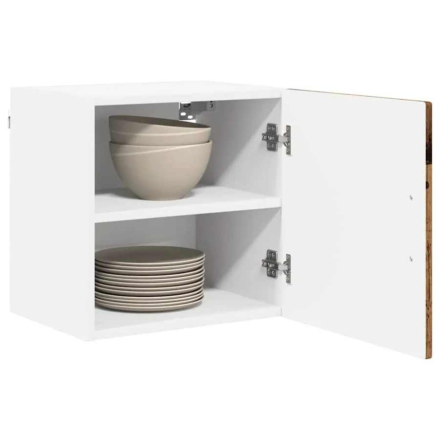 Meuble mural PORTO Bois ancien 40 x 31 x 40 cm - 3