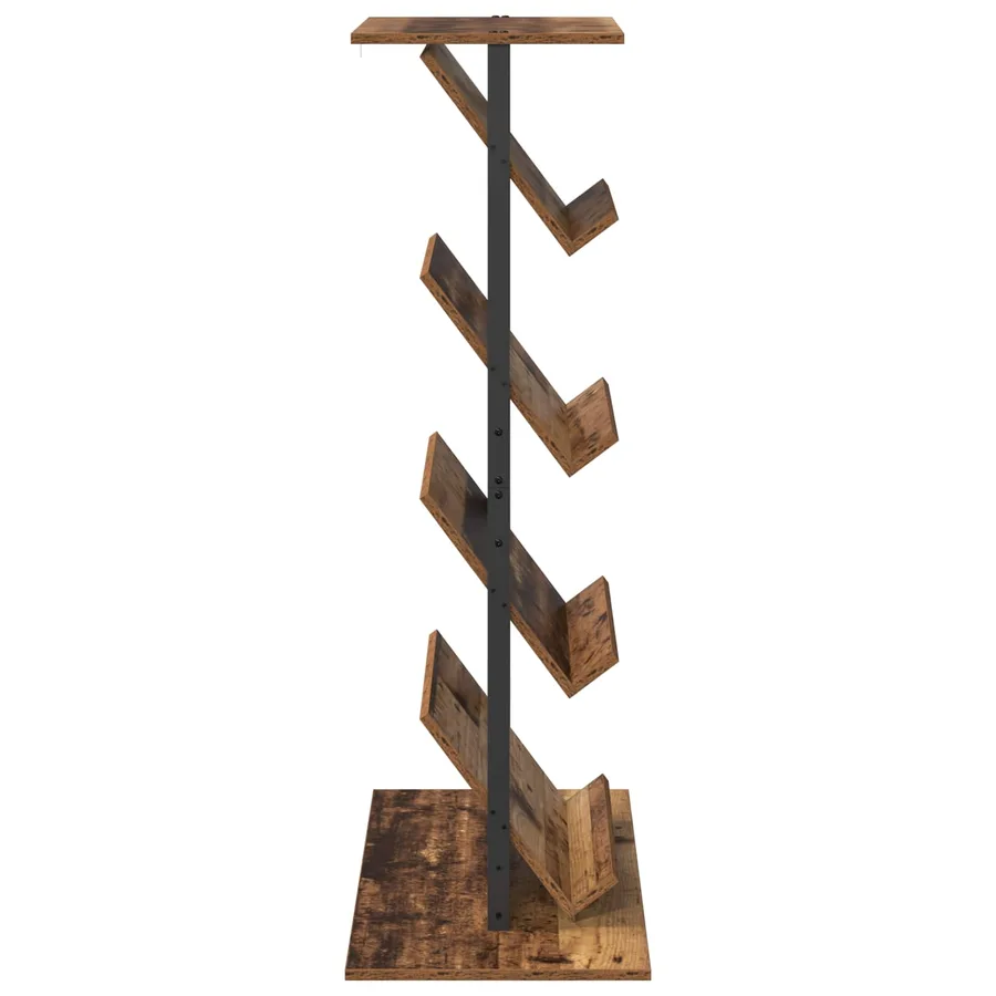 Étagère à magazines avec étagère Bois ancien 68 x 40 x 123,5 cm - 6