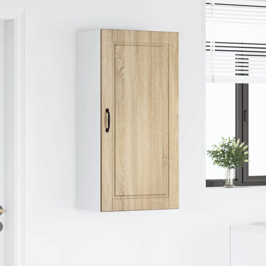 Meuble mural PORTO Chêne Sonoma 50 x 31 x 100 cm - 4