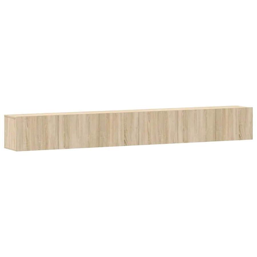 Ensemble de meubles TV 3 pcs Chêne sonoma Bois d'ingénierie - 2