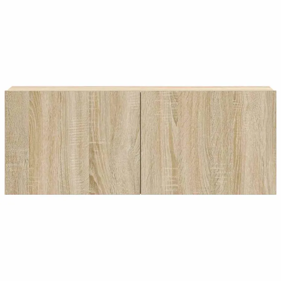 Ensemble de meubles TV 3 pcs Chêne sonoma Bois d'ingénierie - 5