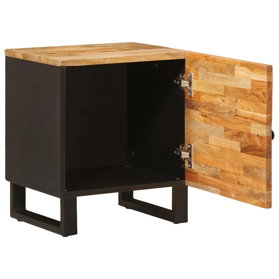 Cabinet de chevet 2 pcs Marron 40 x 33 x 46 cm - 3