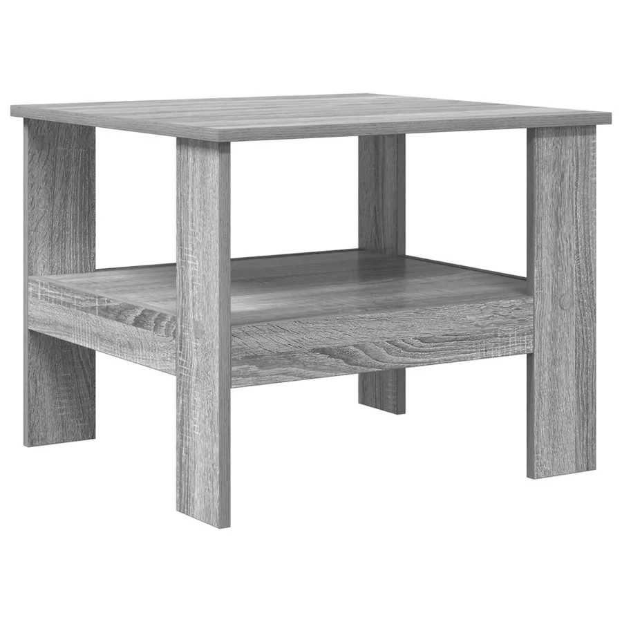 Table basse Gris Sonoma 57 x 55 x 45 cm Bois d'ingénierie - 2