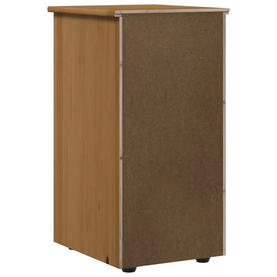 Armoire Marron miel 34 x 39 x 61,5 cm Bois de Pin Massif - 7