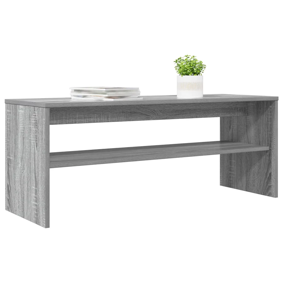 Meuble TV Gris Sonoma 100 x 35 x 40 cm Bois d'ingénierie - 3