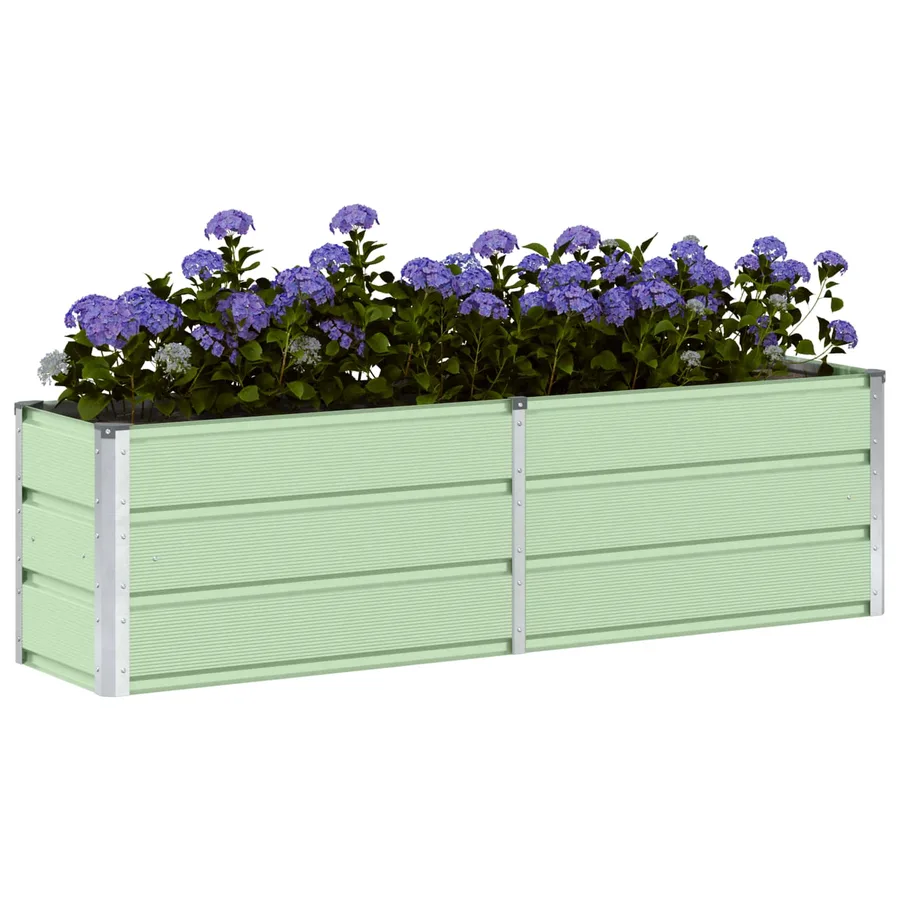 Jardinière Vert 160 x 40 x 45 cm Acier - 3