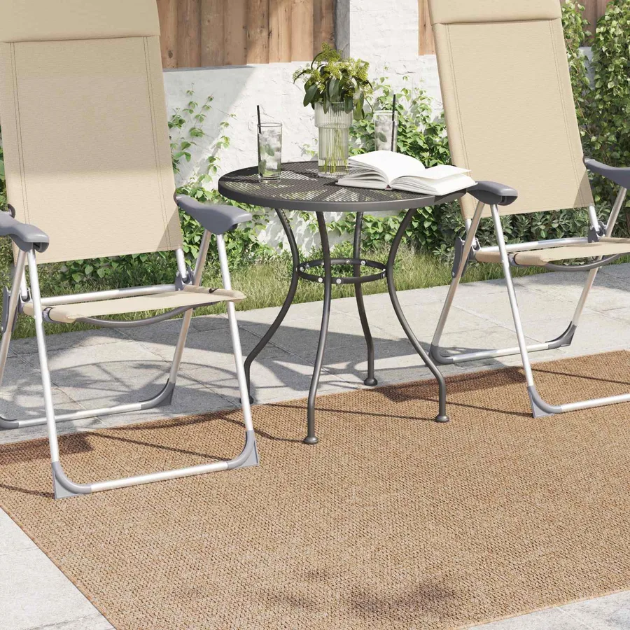 Tapis de surface AGIRA Naturel 170 x 120 cm Polyester - 3