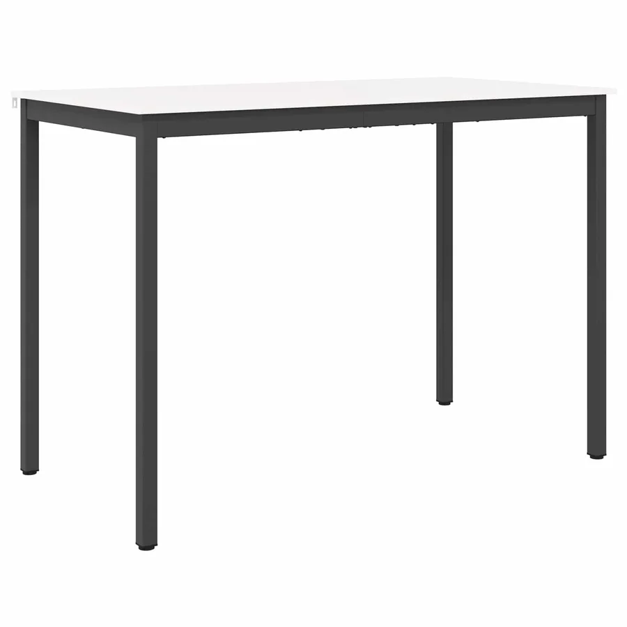 Table de bar Blanc 150 x 80 x 105 cm Bois de pin massif - 2