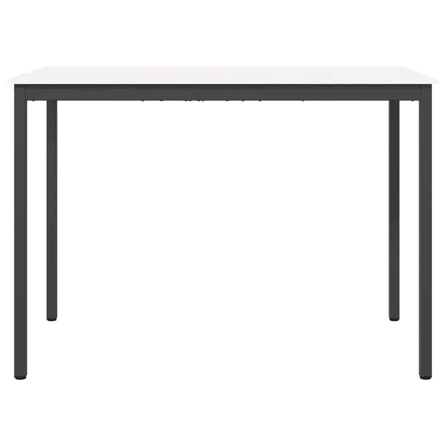 Table de bar Blanc 150 x 80 x 105 cm Bois de pin massif - 5
