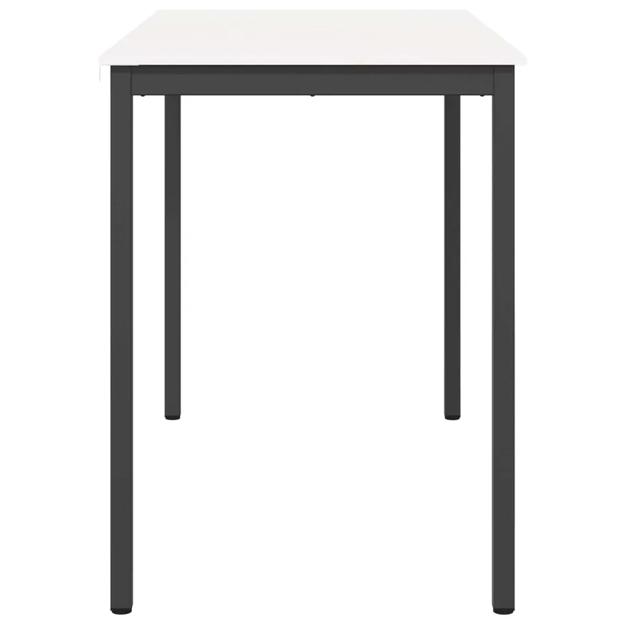Table de bar Blanc 150 x 80 x 105 cm Bois de pin massif - 6
