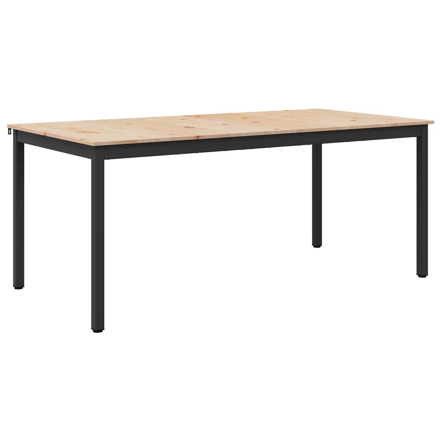 Table de salle à manger / Table de repas Naturel - 2