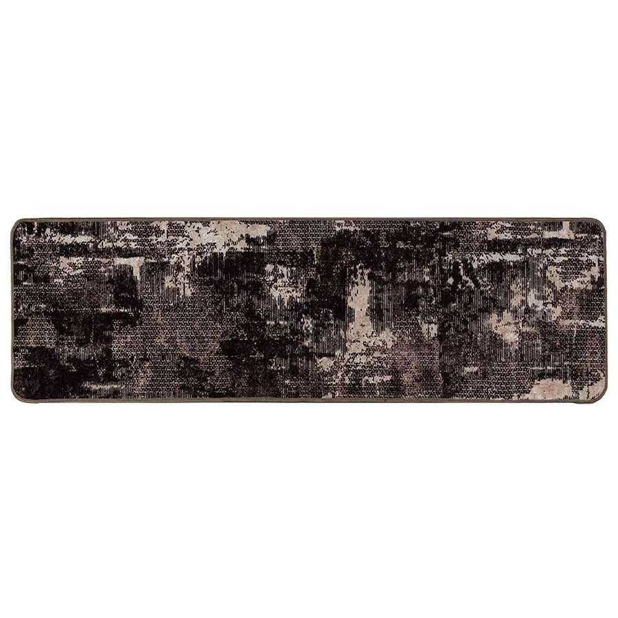 Coureur de Tapis MARSA Noir 100 x 450 cm Polyester et PVC - 2