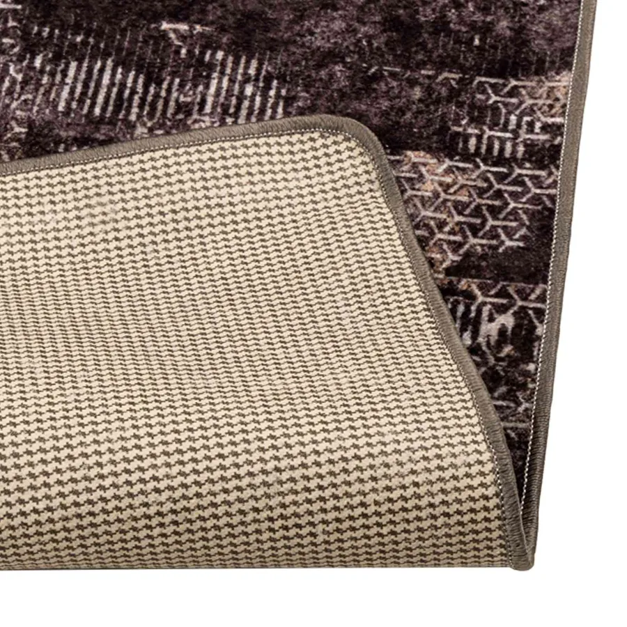 Coureur de Tapis MARSA Noir 100 x 450 cm Polyester et PVC - 4