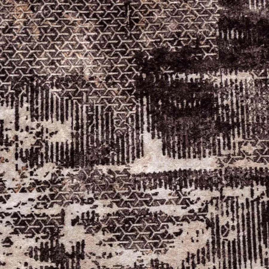 Coureur de Tapis MARSA Noir 100 x 450 cm Polyester et PVC - 6