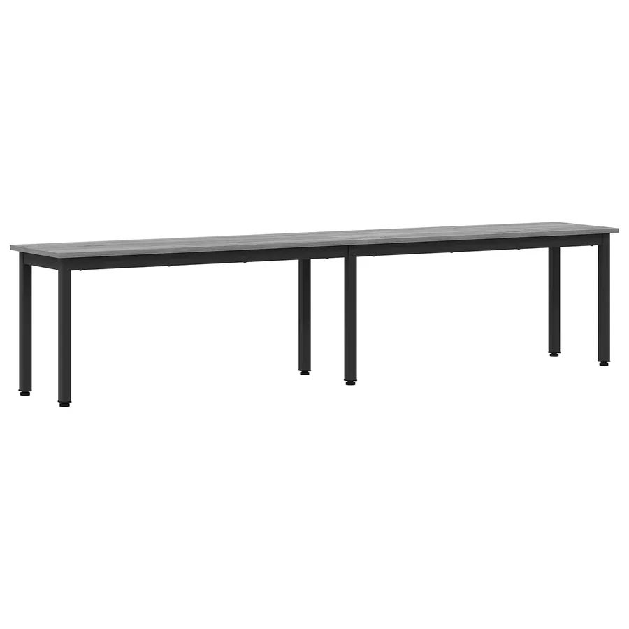 banc Gris Sonoma 200 x 35 x 45 cm Bois d'ingénierie - 2