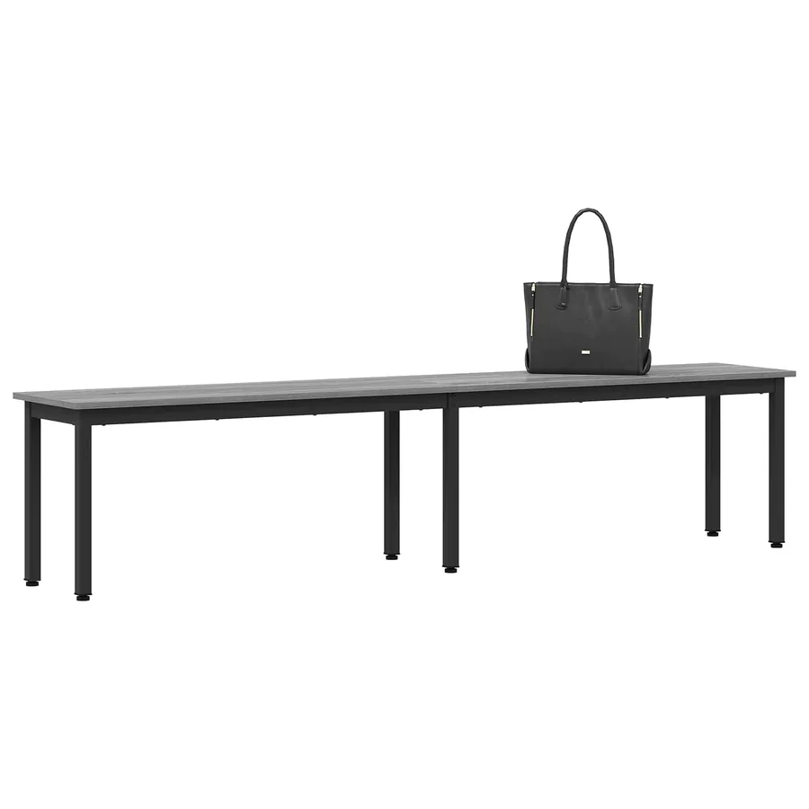 banc Gris Sonoma 200 x 35 x 45 cm Bois d'ingénierie - 3