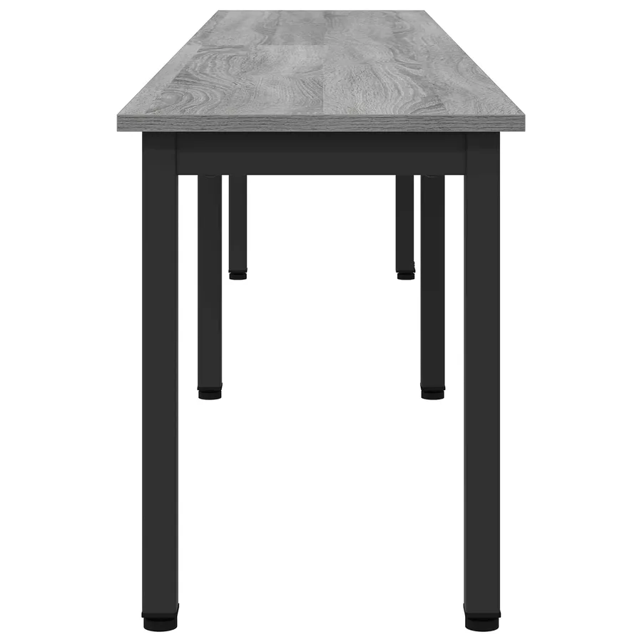 banc Gris Sonoma 200 x 35 x 45 cm Bois d'ingénierie - 6