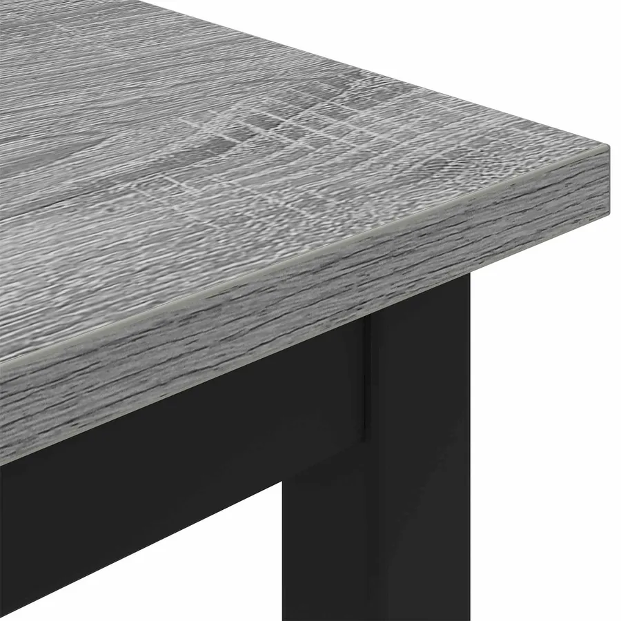 banc Gris Sonoma 200 x 35 x 45 cm Bois d'ingénierie - 7