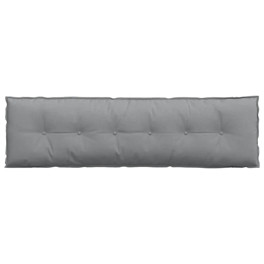 Coussin de Dos Gris clair 180 x 19 x 50 cm tissu - 6