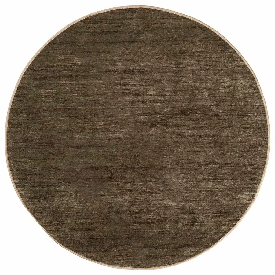 Coureur de Tapis MARSA Vert forêt 120 x 120 cm Polyester et PVC - 2