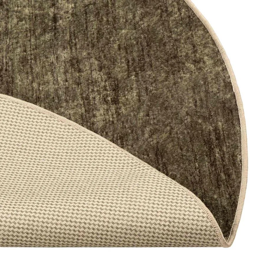 Coureur de Tapis MARSA Vert forêt 120 x 120 cm Polyester et PVC - 4