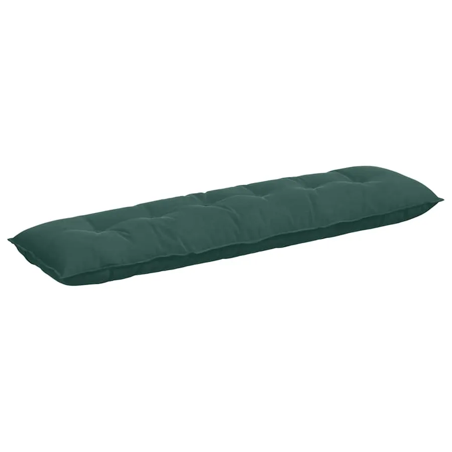 Coussin de Dos Vert foncé 180 x 50 cm Tissu en velours côtelé - 2