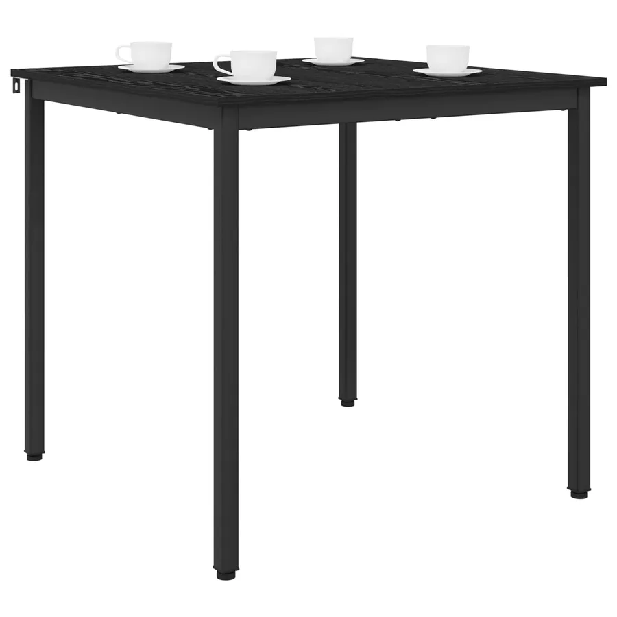 Table de salle à manger / Table de repas 80 x 80 x 75 cm MÉTAL - 3