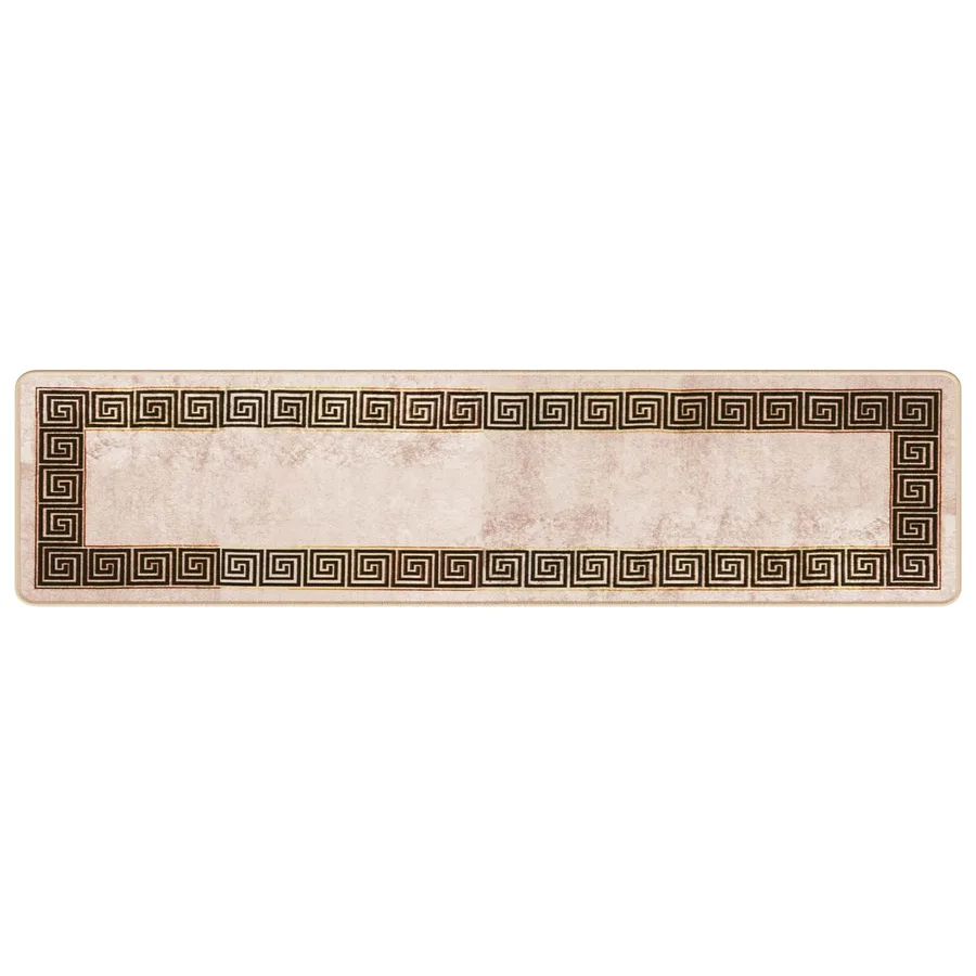 Coureur de Tapis MARSA Noir 50 x 200 cm Polyester et PVC - 2