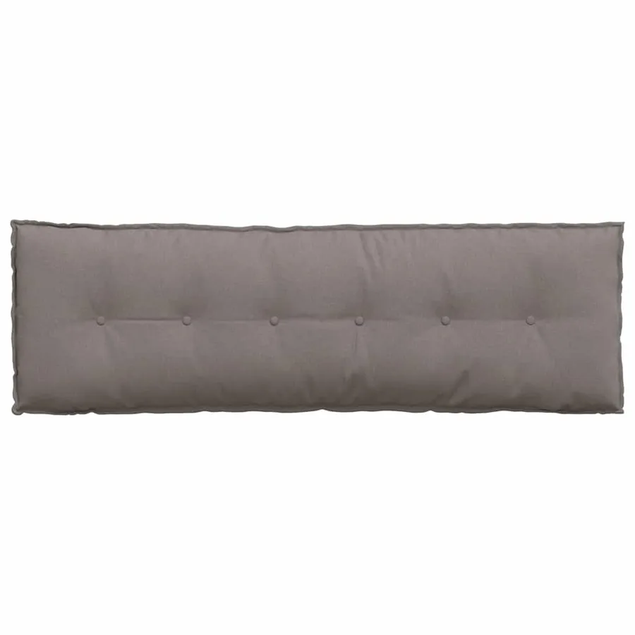 Coussin de Dos Taupe 160 x 19 x 50 cm tissu - 6