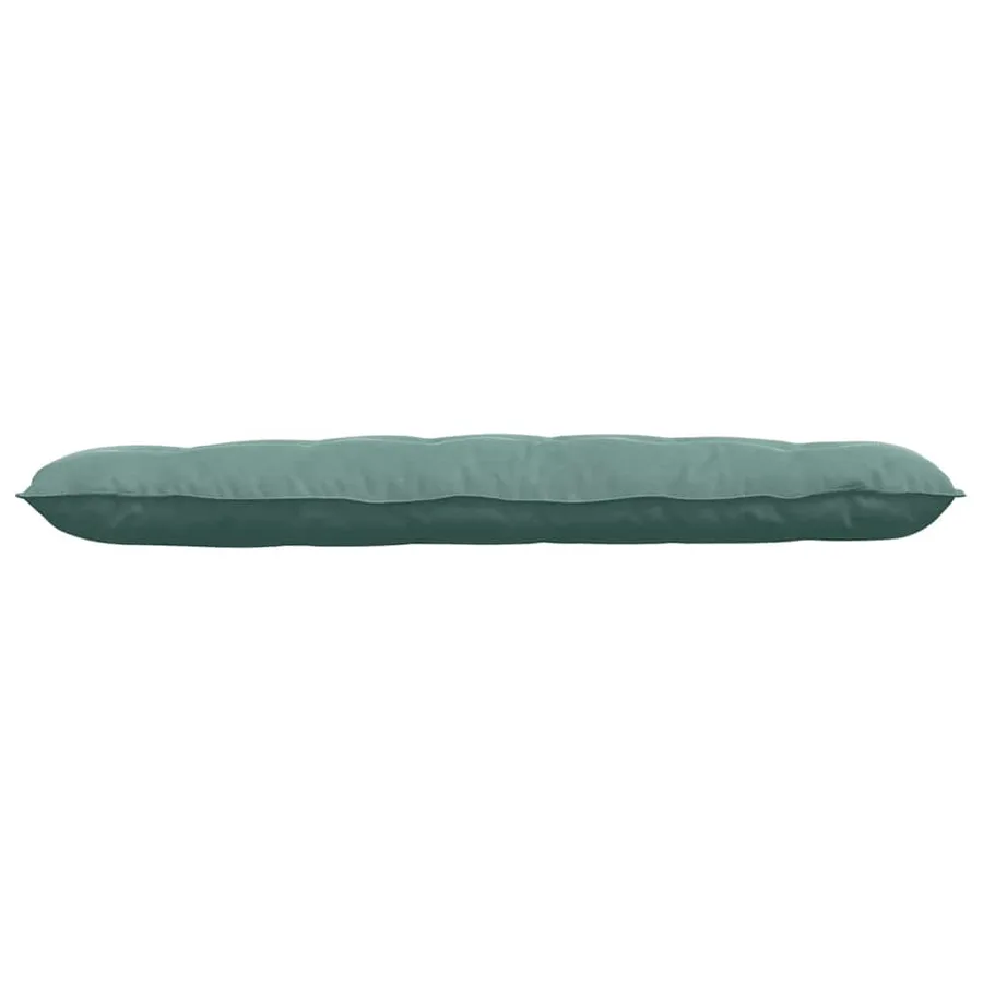 Coussin de Dos Vert Mer 160 x 50 cm Tissu en velours côtelé - 5
