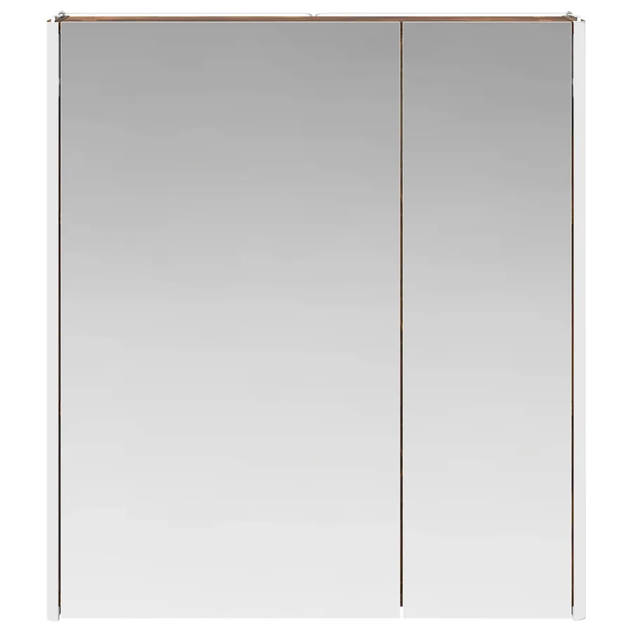 Armoire Miroir de Salle de Bain Chêne fumé 63,5 x 15,5 x 70 cm - 6