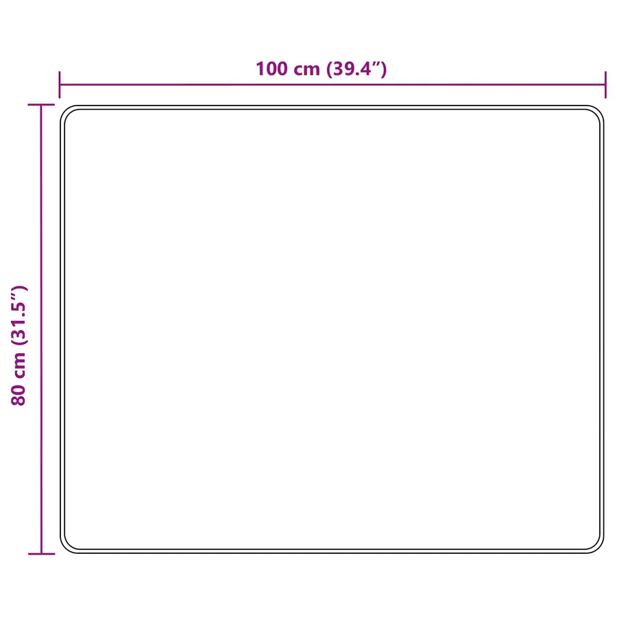 Coureur de Tapis MARSA Multicolore 80 x 100 cm Polyester et PVC - 7