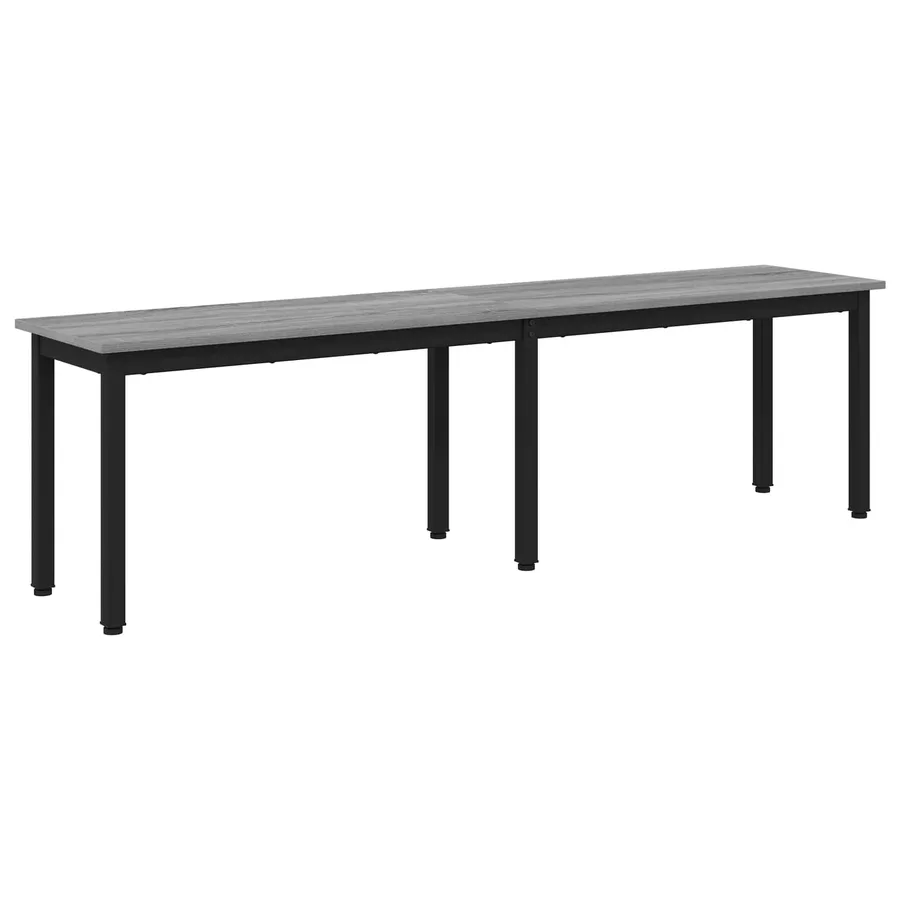 banc Gris Sonoma 160 x 35 x 45 cm Bois d'ingénierie - 2