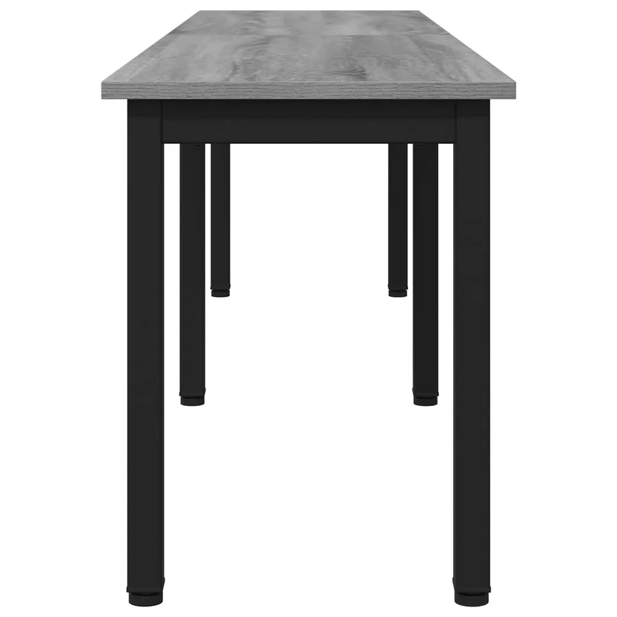 banc Gris Sonoma 160 x 35 x 45 cm Bois d'ingénierie - 6