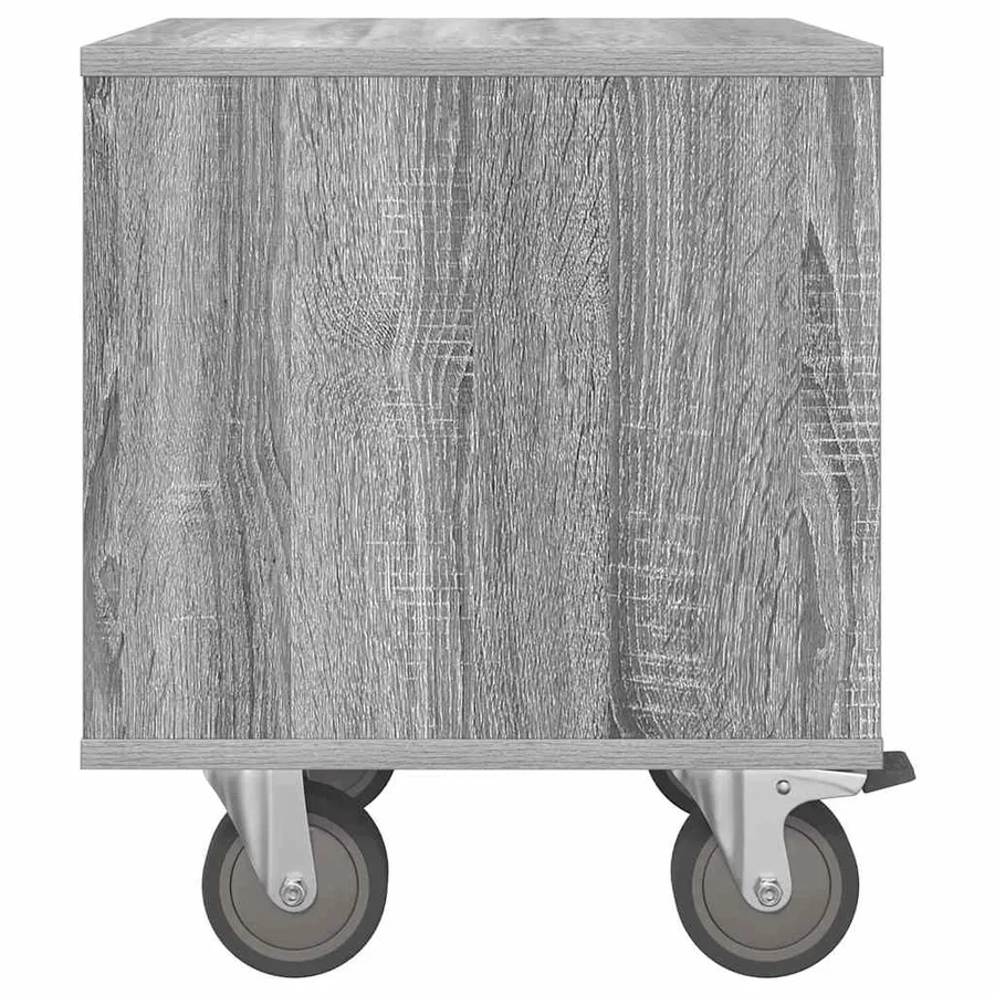 Table de chevet Gris Sonoma 40,5 x 40 x 48 cm Bois d'ingénierie - 7