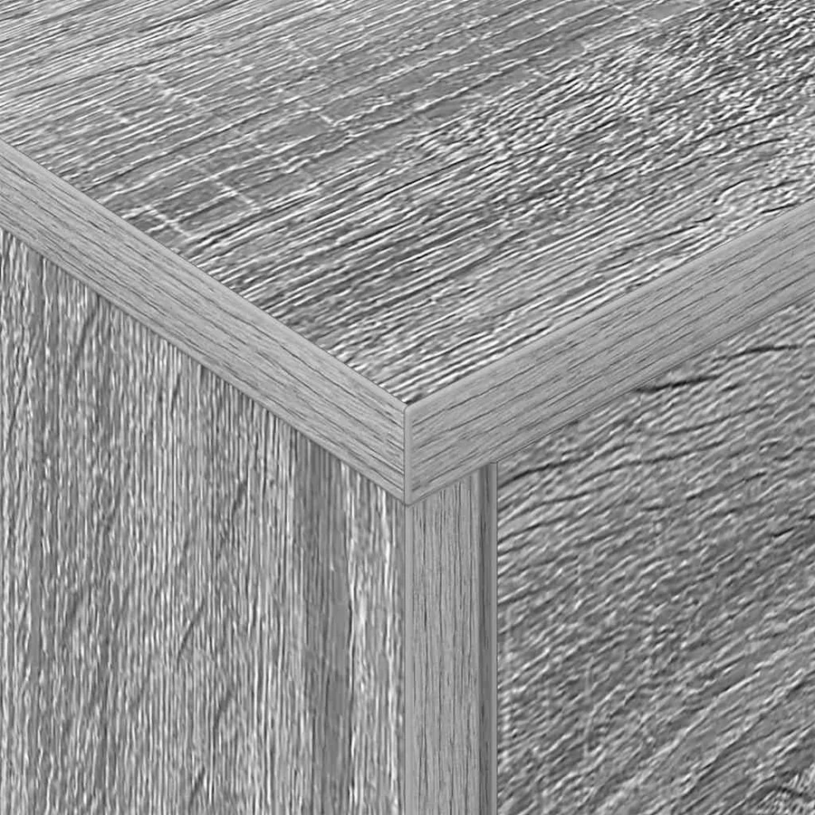 Table de chevet Gris Sonoma 40,5 x 40 x 48 cm Bois d'ingénierie - 9