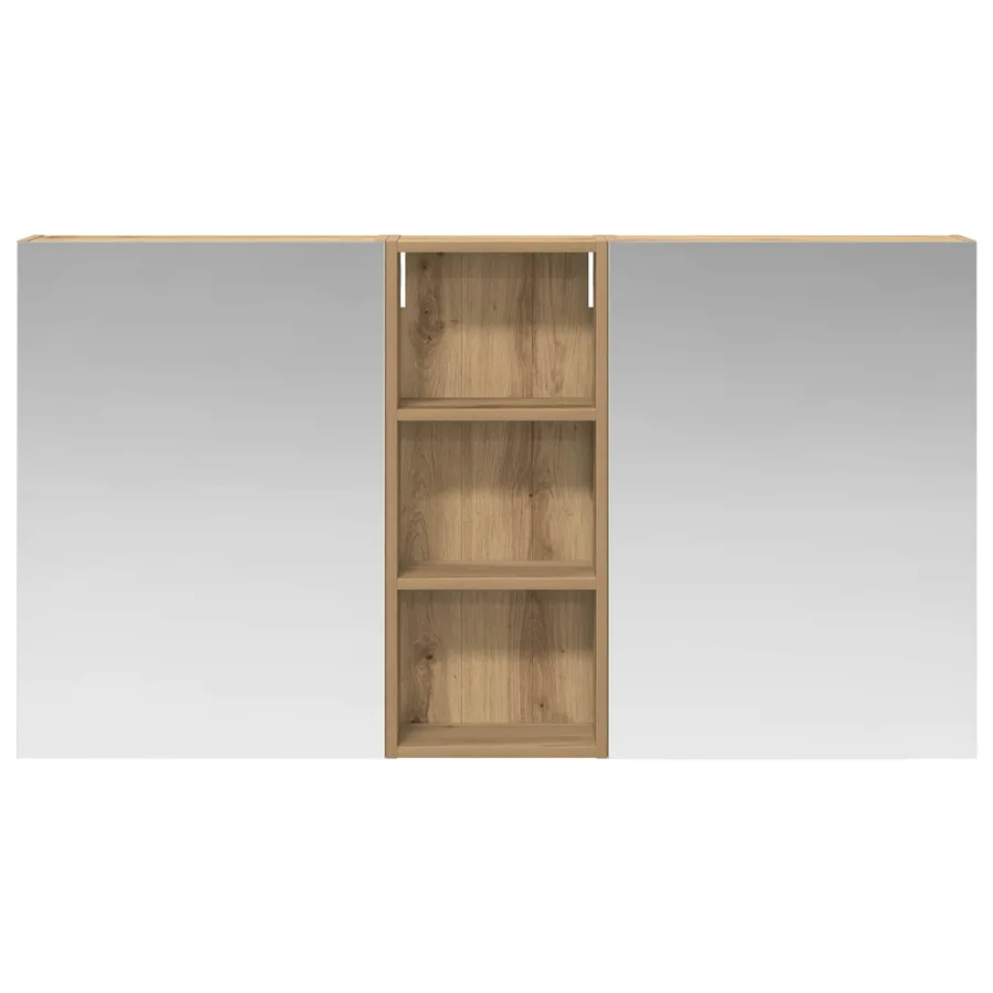 Ensemble de Meubles de Salle de Bain 3 pc 130 x 14,5 x 70 cm - 6