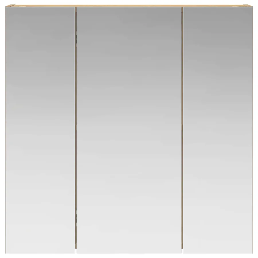 Armoire Miroir de Salle de Bain Chêne artisan 70 x 14,5 x 70 cm - 5