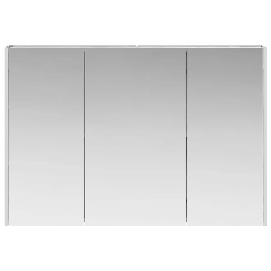 Armoire Miroir de Salle de Bain Gris Sonoma - 6