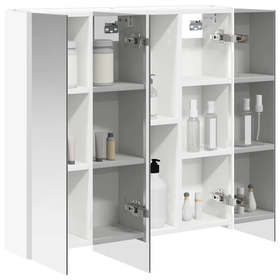 Armoire Miroir de Salle de Bain Blanc 73.5 x 15.5 x 70 cm - 3