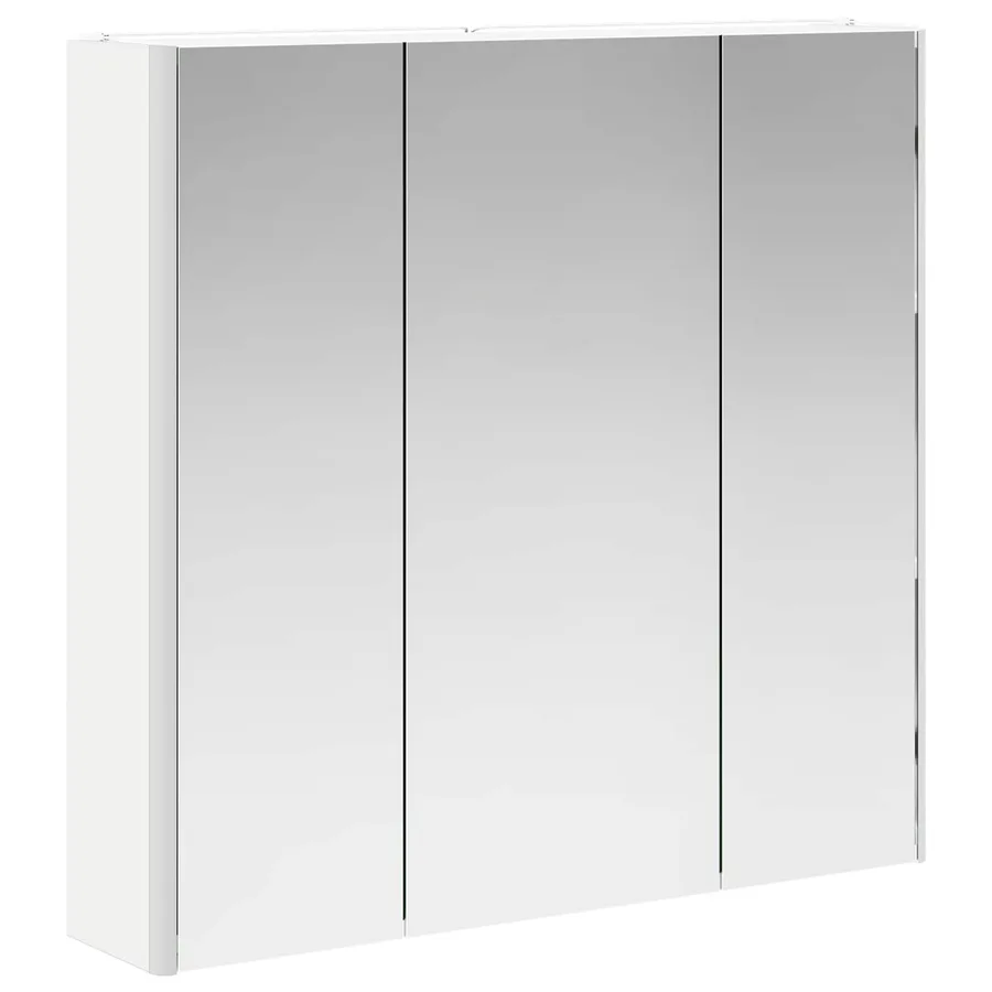 Armoire Miroir de Salle de Bain Blanc 73.5 x 15.5 x 70 cm - 5